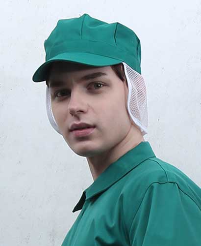 C-246 초록 귀망사 식품모자