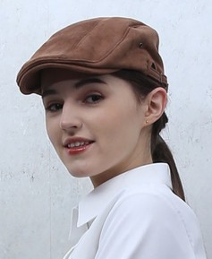 C-552 갈색 스웨이드 도리