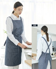 AP-648 네이비 이중포켓 스트라이프