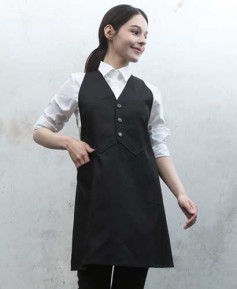 AP-033 단추 조끼 앞치마