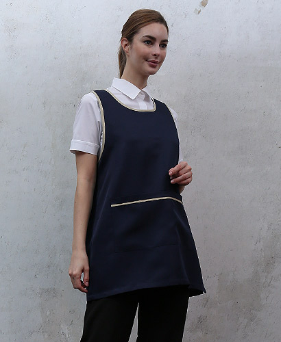 AP-061 네이비 베이지띠 원피스＃