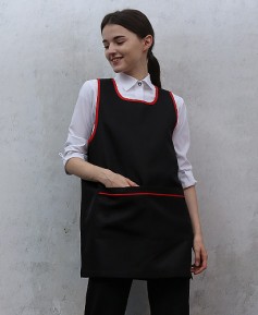 AP-064 검정 적띠옆단추 원피스＃