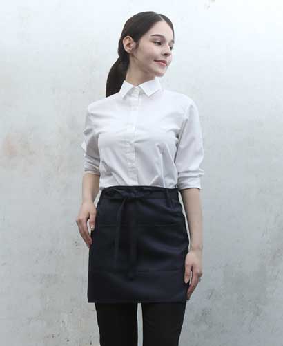 AP-06 곤색 랩형 앞치마