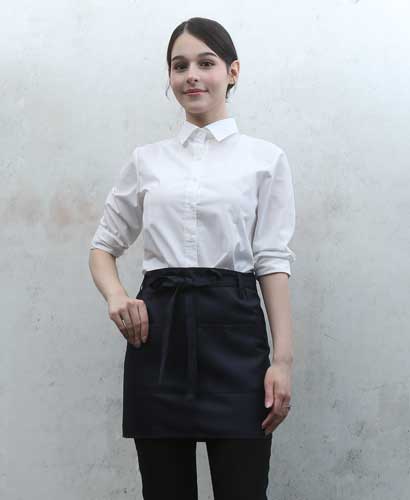 AP-06 곤색 랩형 앞치마