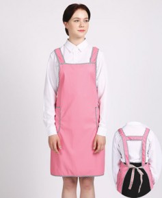 AP-103 H형 분홍색 방수앞치마
