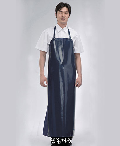 AP-116 곤색 양면 방수앞치마(대)