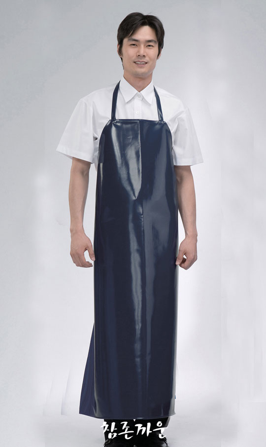 AP-116 곤색 양면 방수앞치마(대)