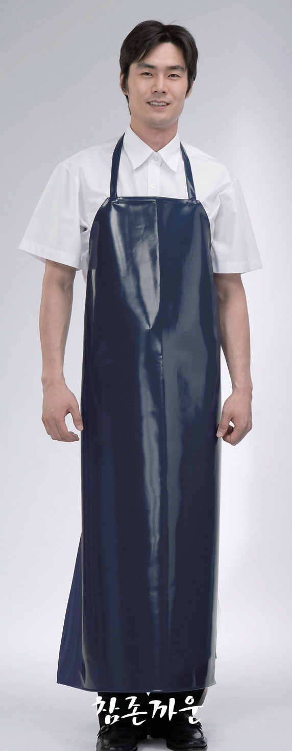 AP-116 곤색 양면 방수앞치마(대)