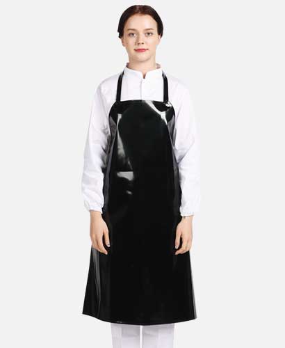 AP-117 검정 양면 방수앞치마(중)