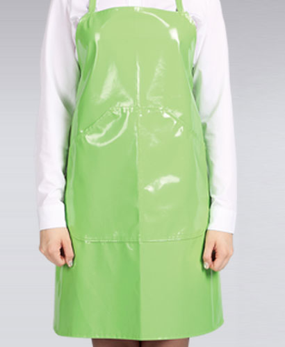 AP-155 연두 단면방수 앞치마ㅡㅡㅡㅡ목걸이형