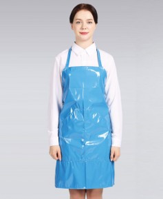 AP-157 하늘 단면방수 앞치마ㅡㅡㅡㅡ목걸이형