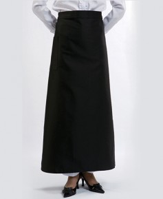 AP-250 검정 롱허리앞치마