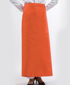 AP-253 오렌지 롱허리앞치마