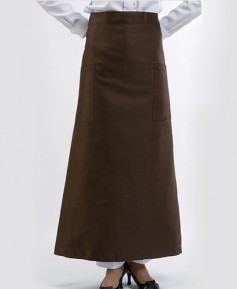 AP-254 밤색 롱허리앞치마