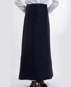 AP-256 곤색 롱허리앞치마