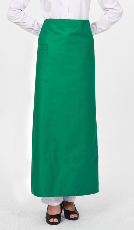 AP-257 초록 롱허리앞치마