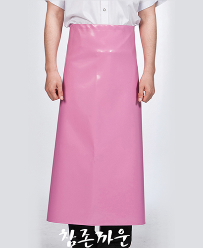 AP-263 분홍방수허리앞치마(대)