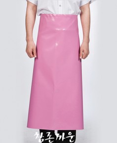 AP-263 분홍방수허리앞치마(대)