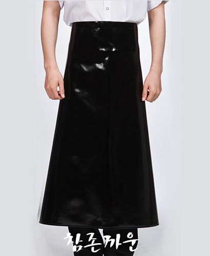 AP-264 검정 방수허리앞치마(대)