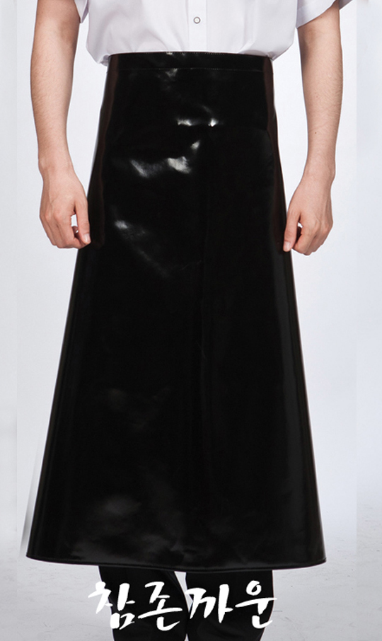 AP-264 검정 방수허리앞치마(대)