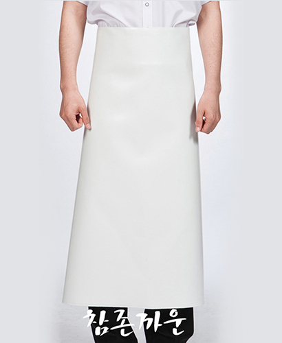 AP-265 흰색방수허리앞치마(대)