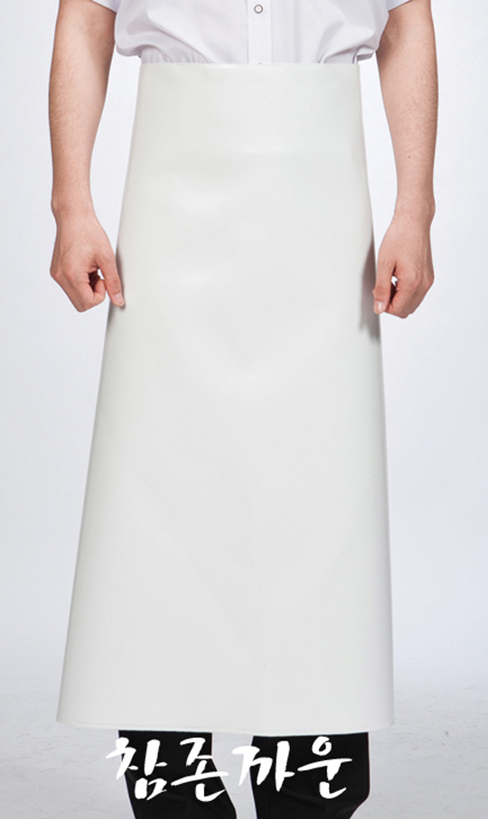 AP-265 흰색방수허리앞치마(대)