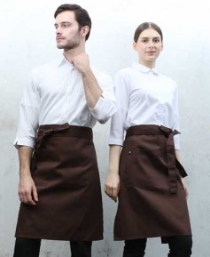 AP-302 갈색 허리중 앞치마(37)