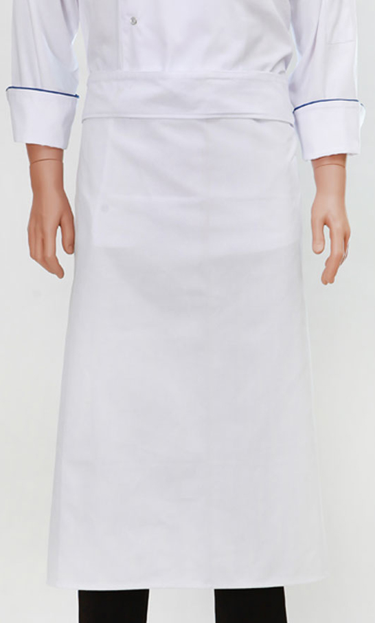 AP-403 백색 허리 롱 앞치마(43)