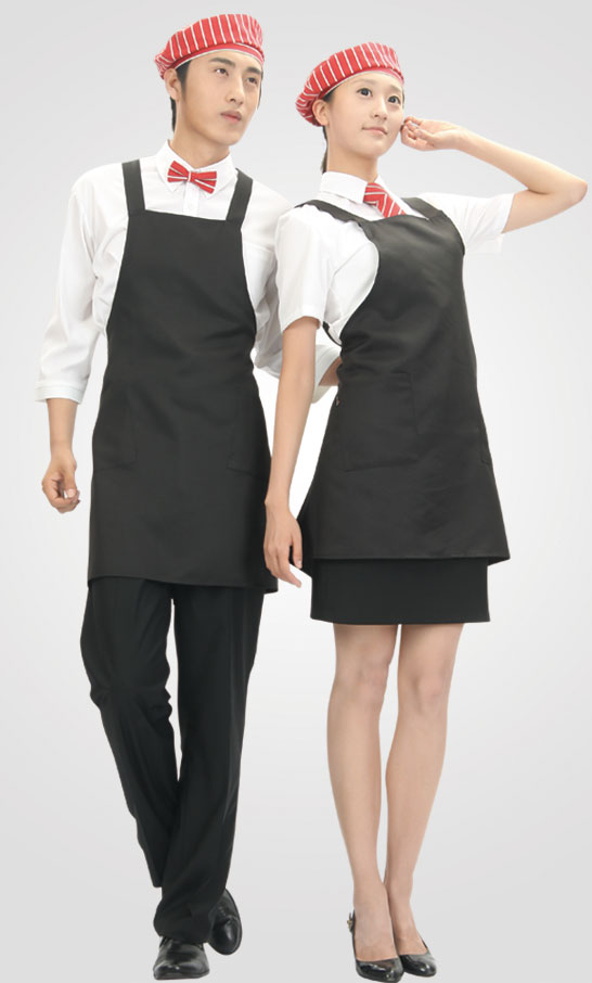 AP-601 X형 검정 엉덩이가림 앞치마(93)