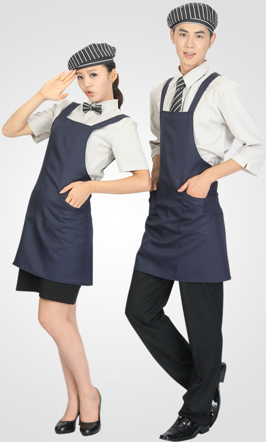 AP-603 X형 곤색 엉덩이가림앞치마(93)