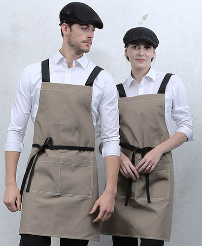 AP-634 연카키 X형 옥스퍼드 앞치마(57)