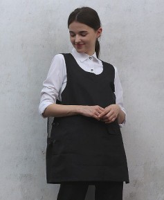 AP-711 검정 뒤망사 원피스