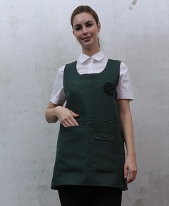 AP-714 수박색 꽃원피스 앞치마