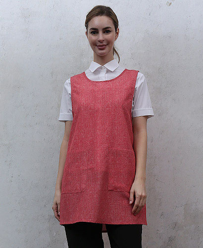 AP-732 파스텔 적색 보카시 원피스 ＃(특대있음)