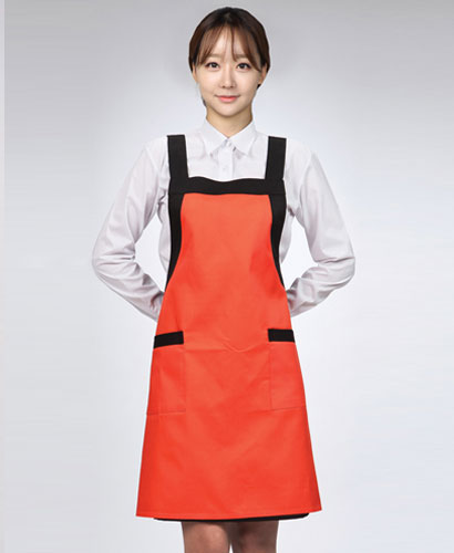 AP-79 어깨배색 앞치마