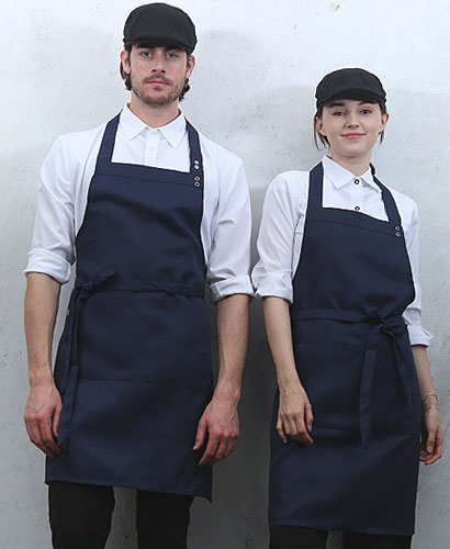 AP-808 곤색 카페 스넵앞치마