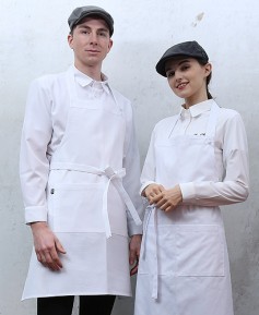 AP-830  면혼방 스냅 목걸이 앞치마