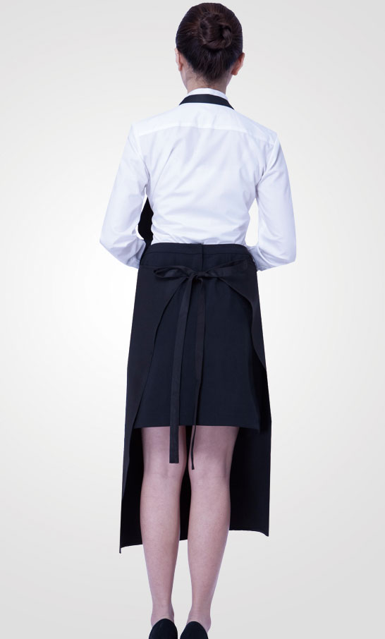 AP-901 검정 바리스타 조끼롱