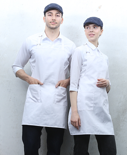 AP-910 백색 면혼방 목걸이