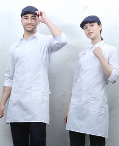 AP-910 백색 면혼방 목걸이