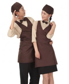 AP-950 갈색 조끼형 앞치마(77)