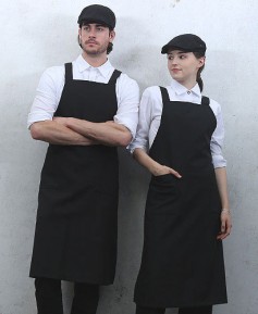 AP-960 검정(롱)카페 앞치마