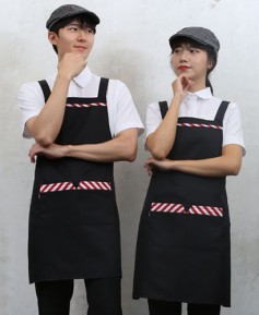AP-970 검정 띠 앞치마