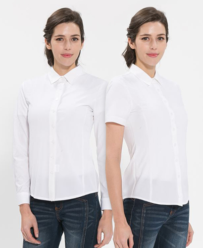 B-10 스판 블라우스 긴팔/반팔