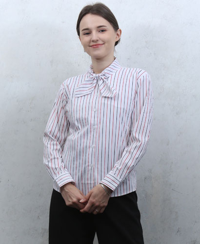 B-103 색동줄지리본