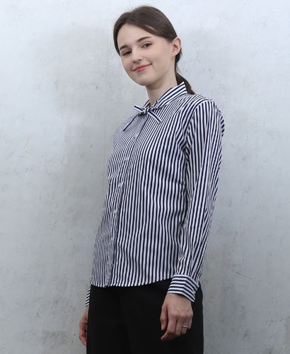 B-111 곤색줄지 띠리본