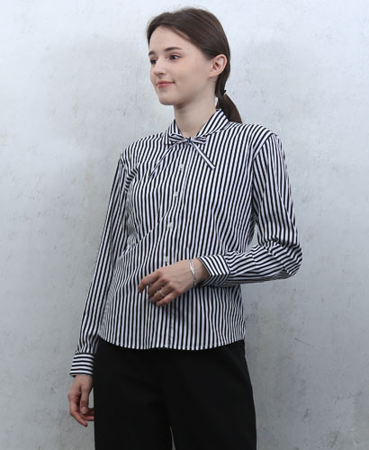 B-112 검정줄지끈리본