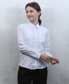 B-113 백색레이스 긴팔