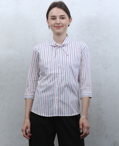 B-115 색동줄지끈리본 칠부