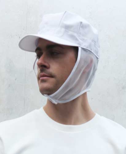 C-241 턱망사 위생모